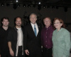 Joey, Angela & Band w George W Bush (impersonator)